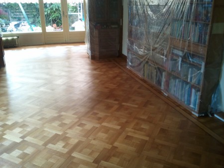 gevlochten tapis vloer